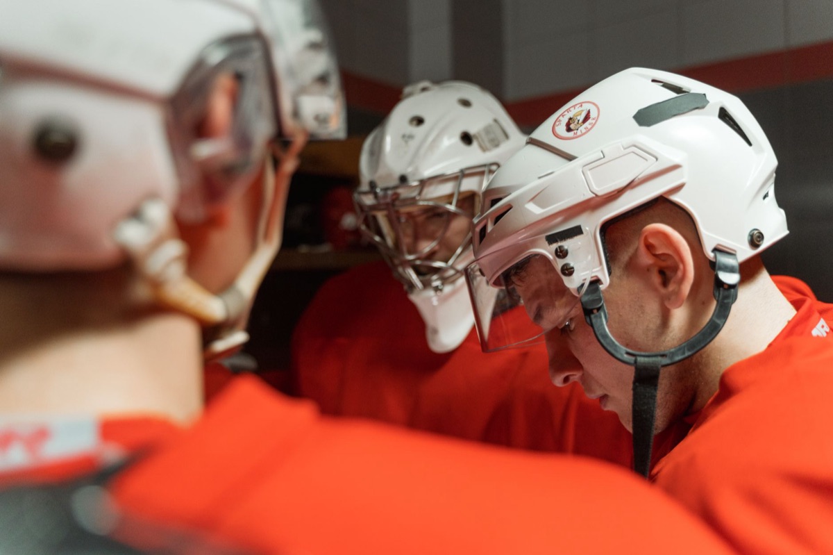 sportselementen in lockerroom