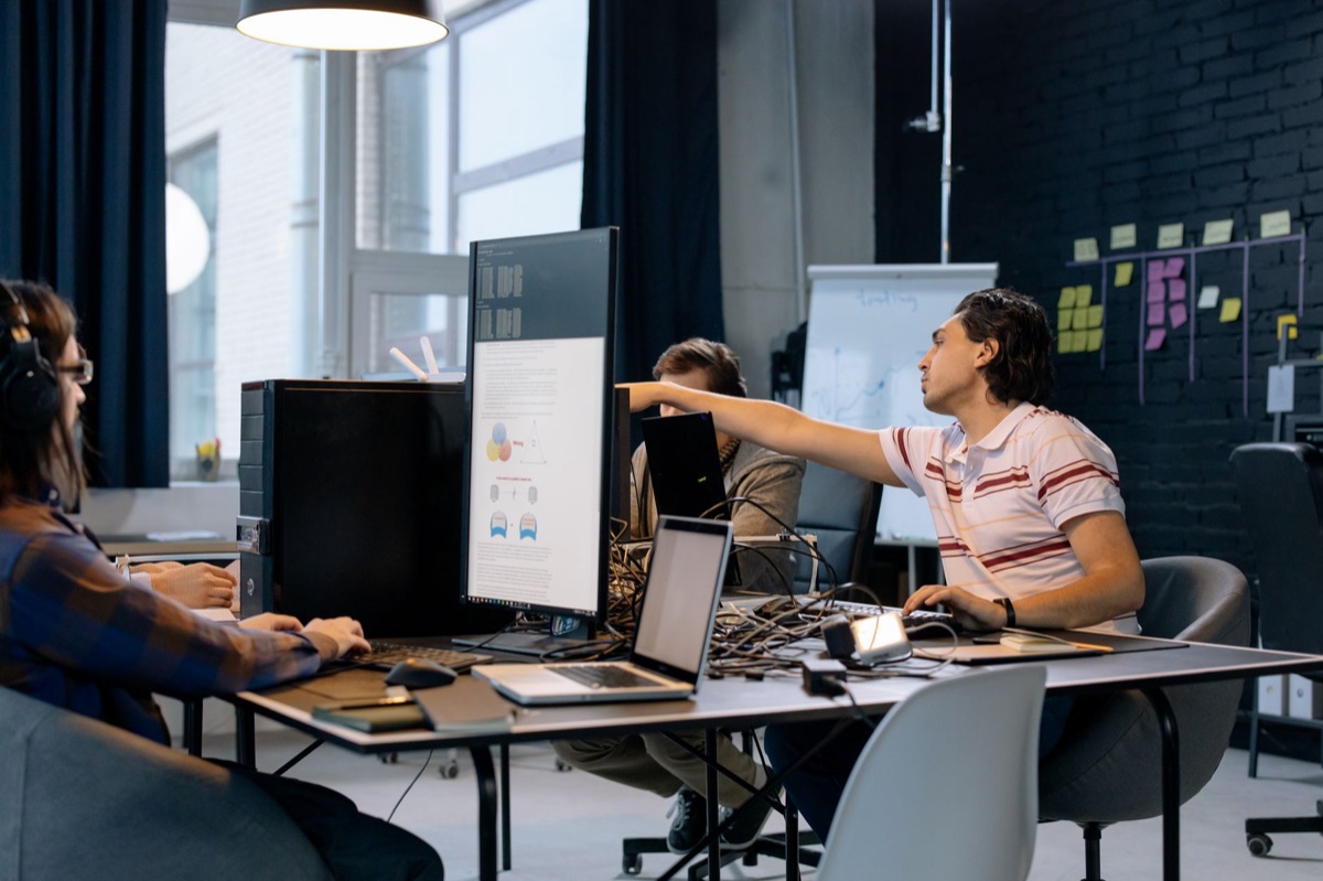 Bureau d'une startup technologique aux États-Unis