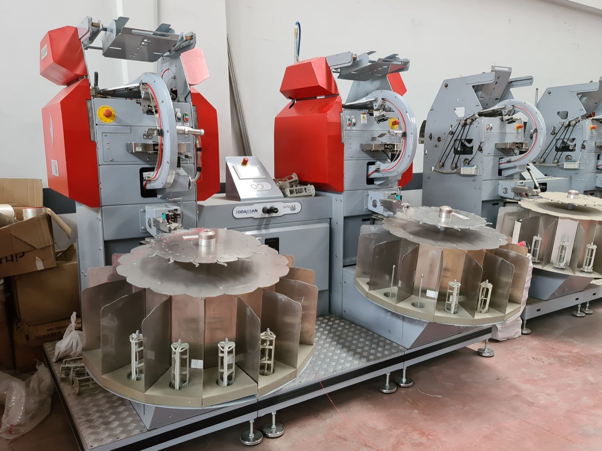 industrial machinery setup in a manufacturing plant