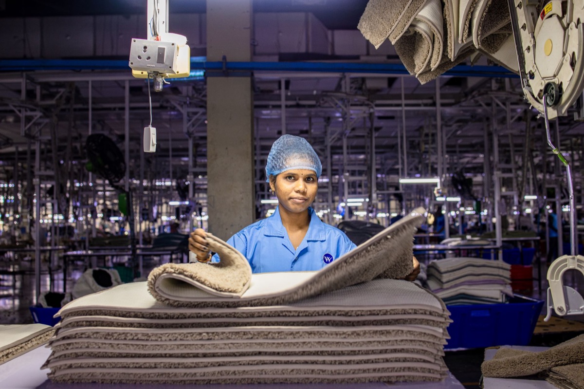 ouvriers d'usine