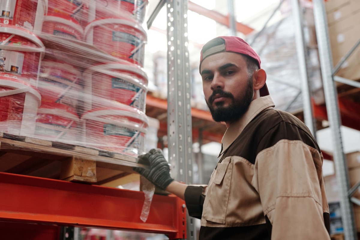 Amerikanische Arbeitskräfte in der Logistik