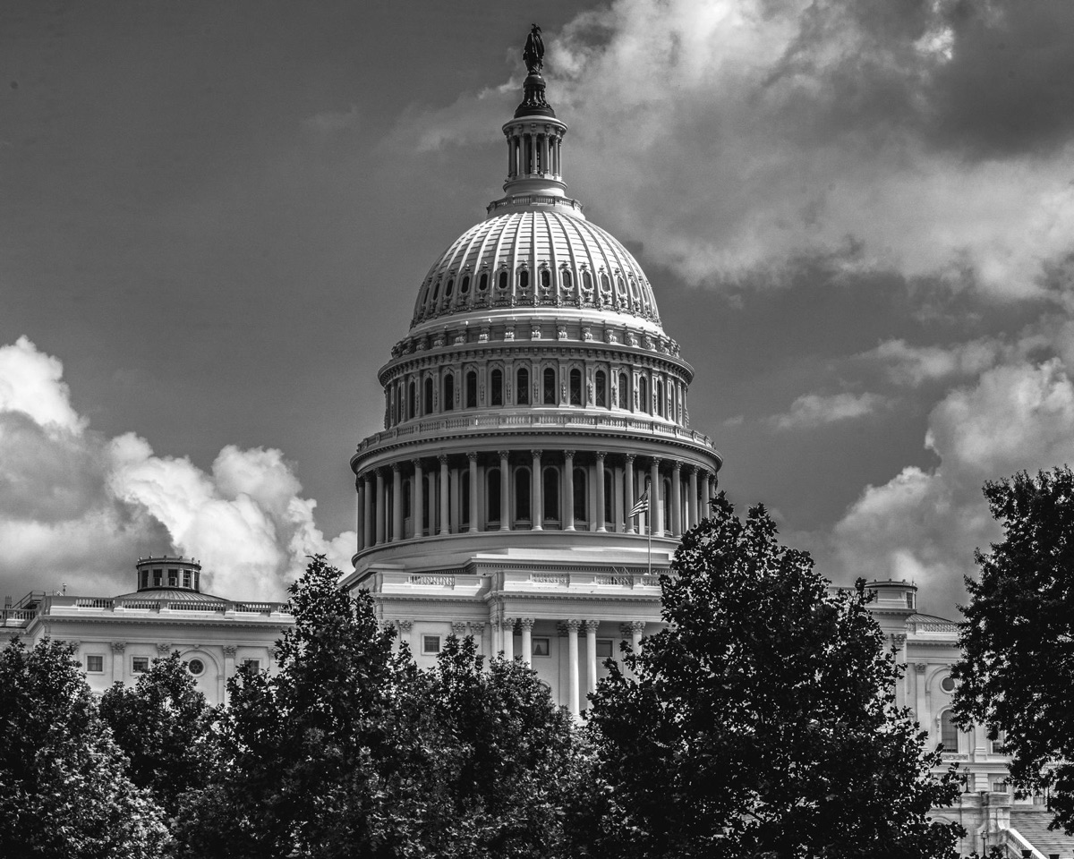 O Capitólio dos Estados Unidos em Washington, D.C.
